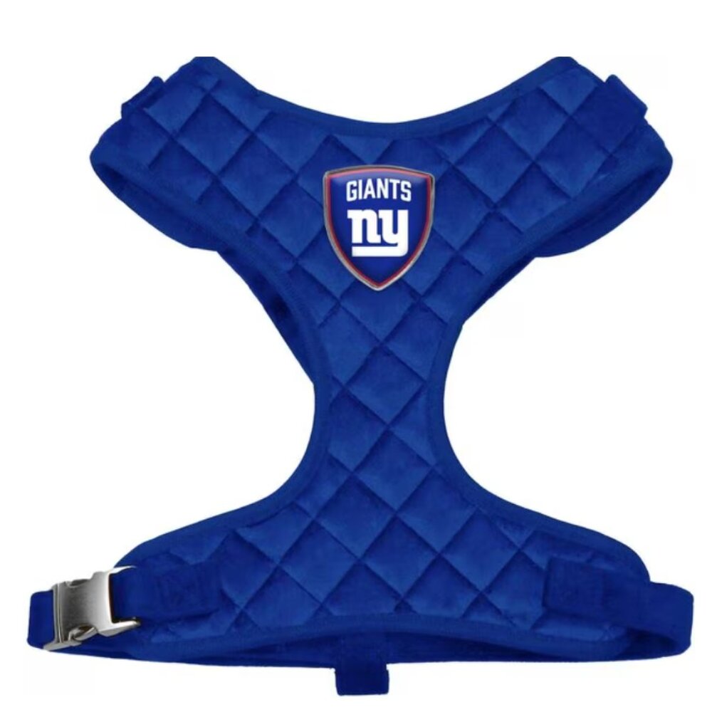 New in Bag - NY Giants Dog Harness (L)